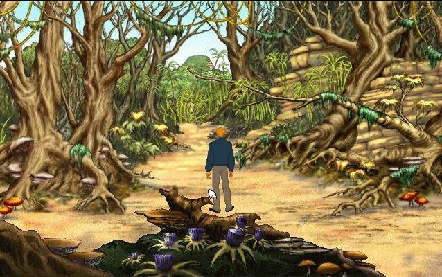 G. dans la foret