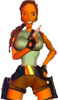 Lara souriante