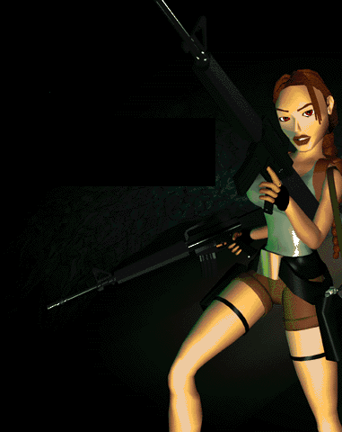 Lara avec un flingue 5