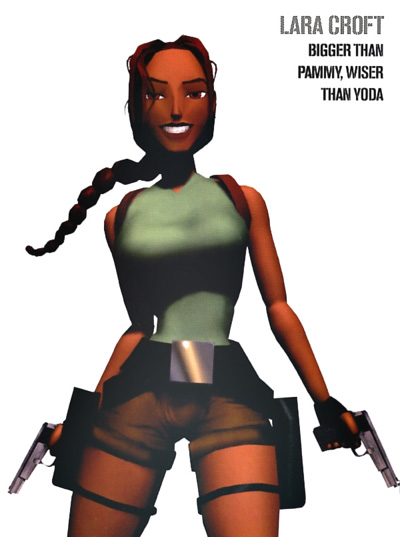 Lara en poster